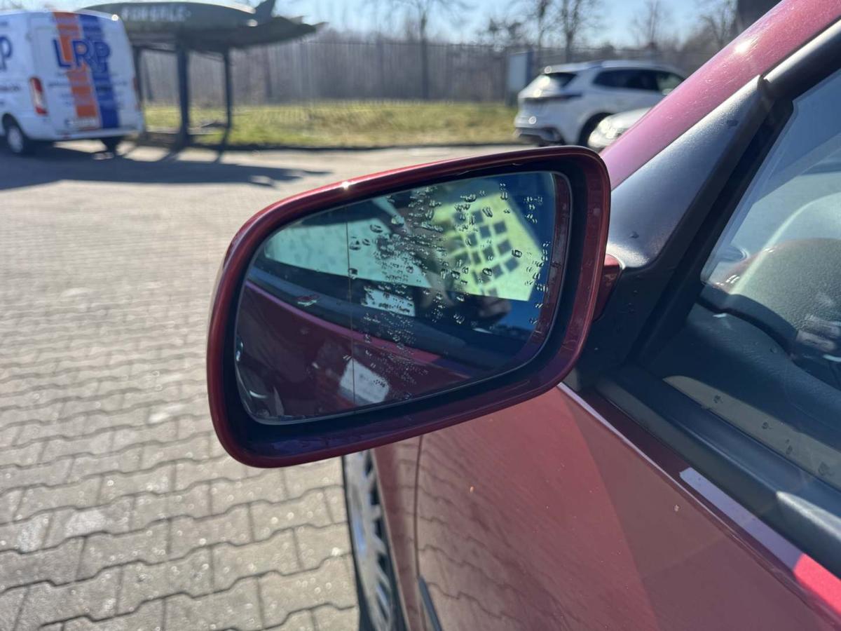 VW Golf 4 original Au&szlig;enspiegel links elektrisch verstellbar LC3K Canyonred Bj.2000